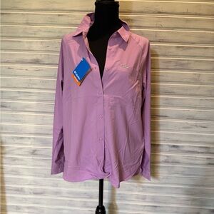 Lavender Button-Up Shirt